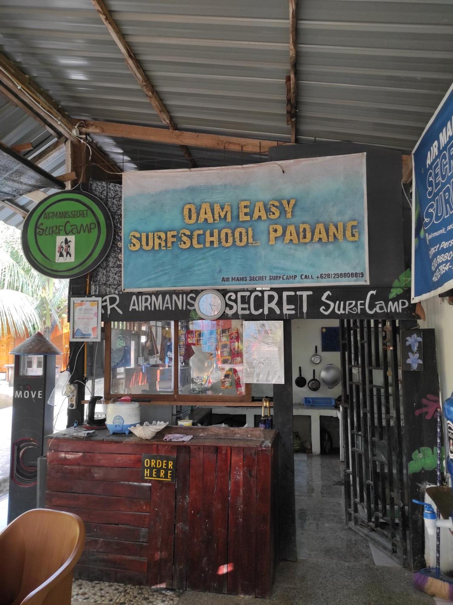 Air Manis Secret Surfcamp Apartment Taluk Batung ภายนอก รูปภาพ